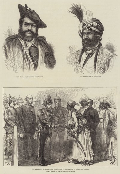 Visita real a India de Sir John Charles Robinson